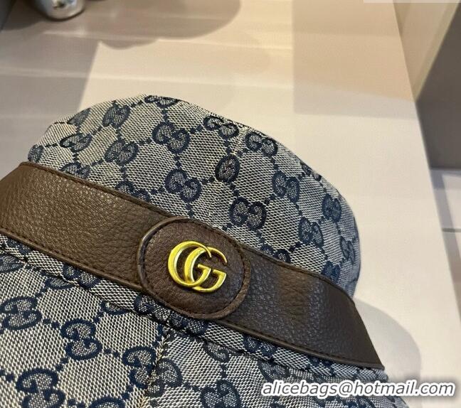 Inexpensive Gucci GG Canvas Bucket Hat 061905 Grey 2024