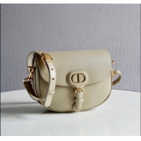 Fashion Discount Dior Medium Dior Bobby Bag in Box Calfskin M9319 Beige 2024