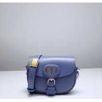 Top Quality Dior Small Dior Bobby Bag in Box Calfskin M9317 Blue 2023