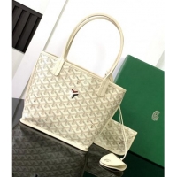 Pretty Style Goyard Anjou Mini Tote Bag 2321 Sand Beige 2024