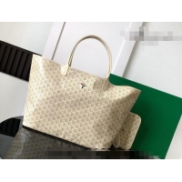 Top Quality Goyard Saint Louis Tote Bag GM 020144L Sand Beige 2024