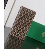 Luxurious Goyard Richelieu Wallet 3310 Brown 2024