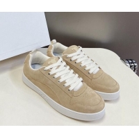 Discount Celine Suede Sneakers Beige 719085