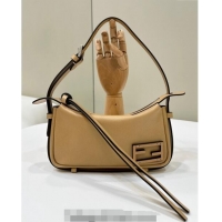 Spot Bulk Fendi Simply Mini Hobo bag in leather 8662S Beige 2024