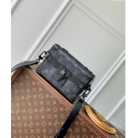 Best Price Louis Vuitton Men's Soul Trunk Mini bag in Black Monogram Eclipse Canvas M11743 2024