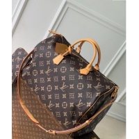 Grade Quality Louis Vuitton Speedy P9 Bandouliere 50 Travel Bag in Soft calfskin M46962 Monogram 2024