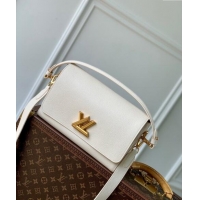 Top Grade Louis Vuitton Soft Twist bag in Calfskin M25359 White 2024