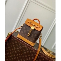 Super Quality Louis Vuitton Steamer 15 bag in Monogram Dust Canvas with Chain Lock M11630 2024