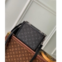 Top Grade Louis Vuitton Men's Clutch Box bag in Black Monogram Eclipse Canavs M20251 2024