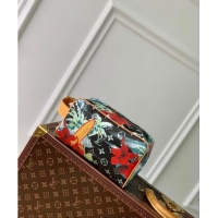 Top Quality Louis Vuitton Locker Dopp Kit Clutch in Monogram Surfin' Canvas M24799 Sky Blue 2024