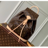 Shop Grade Louis Vuitton Montsouris Mini Backpack in Monogram Canvas M11199 Brown 2024