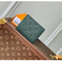 Top Quality Louis Vuitton Multiple Wallet in Monogram Leather M69037 Green 2024