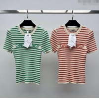 ​Buy Luxury Dior Knit T-shirt D7920 2024