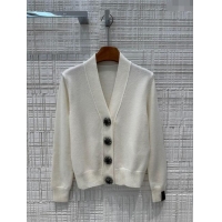 Luxury Classic Louis Vuitton Cashmere Cardigan LV71017 Beige 2024