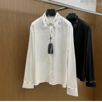 High Quality Classic Fendi Shirt F72613 White 2024 (For Men)