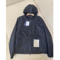 Trendy Design Louis Vuitton Monogram Reversible Jacket LV72626 Black 2024 (For Men)