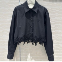 New Design Miu Miu Shirt M8713 Black 2024