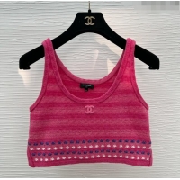 Super Quality Chanel Knit Vest CH8720 Rosy 2024