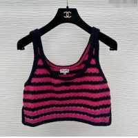 Luxury Discount Chanel Knit Vest CH8721 Rosy 2024