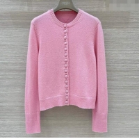 Well Crafted Prada Cashmere Cardigan P8807 Pink 2024