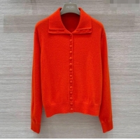 Buy Cheapest Prada Cashmere Cardigan P8809 Red 2024