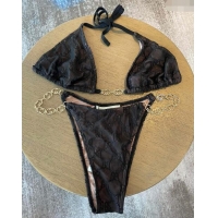 Good Looking Gucci GG Mesh Swimwear 0709 Black 2024