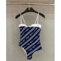 Buy Fashionable Gucci Swimwear with Horsebit Print 0729 Navy Blue 2024