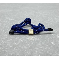 Buy Cheap Miu Miu Cord and nylon bracelet M001 Royal Blue 2024