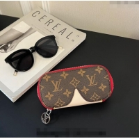 Popular Style Louis Vuitton Sunglasses Pouch in Monogram 0731 Red 2024