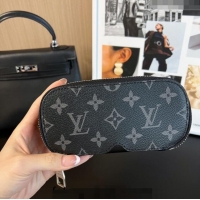 Low Price Louis Vuitton Sunglasses Pouch in Monogram Eclipse 0731 Black 2024