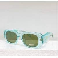 Top Quality Prada Sunglasses SPR17W Light Green 2024