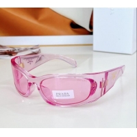 Top Quality Discount Prada Sunglasses PRA19 Clear Pink 2024