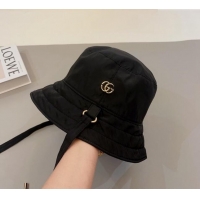 Shop Best Gucci GG Canvas and Nylon Bucket Hat with GG 0712 Black 2023