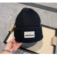 Particularly Recommended Gucci Love Knit Hat 0807 Black 2023