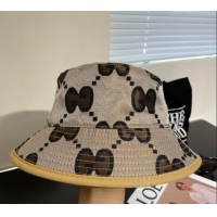 Well Crafted Gucci Interlocking G Bucket Hat 0112 Beige 2024