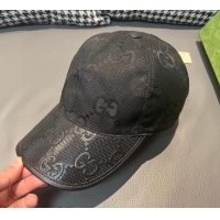 Buy Inexpensive Gucci Jumbo GG Baseball Hat 0301 Black 2024