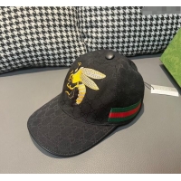 Buy Cheap Gucci GG Canvas Baseball Hat with Bears 3016 Black 2024