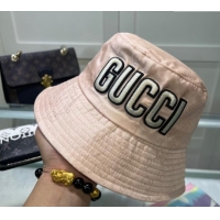 Best Price Gucci Shiny GG Bucket hat with Maxi GUCCI 0513 Light Pink 2024