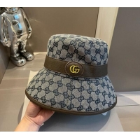 Inexpensive Gucci GG Canvas Bucket Hat 061905 Grey 2024