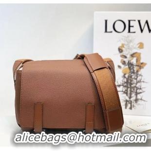 ​High Quality Loewe Men's XS Military messenger bag in supple smooth calfskin and jacquard strap 11388