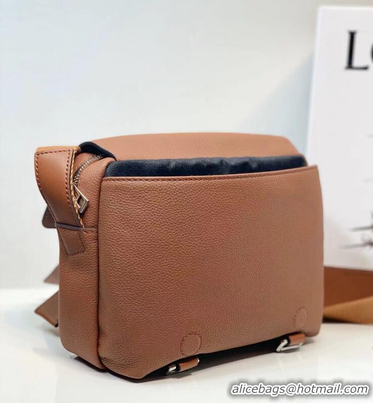 ​High Quality Loewe Men's XS Military messenger bag in supple smooth calfskin and jacquard strap 11388