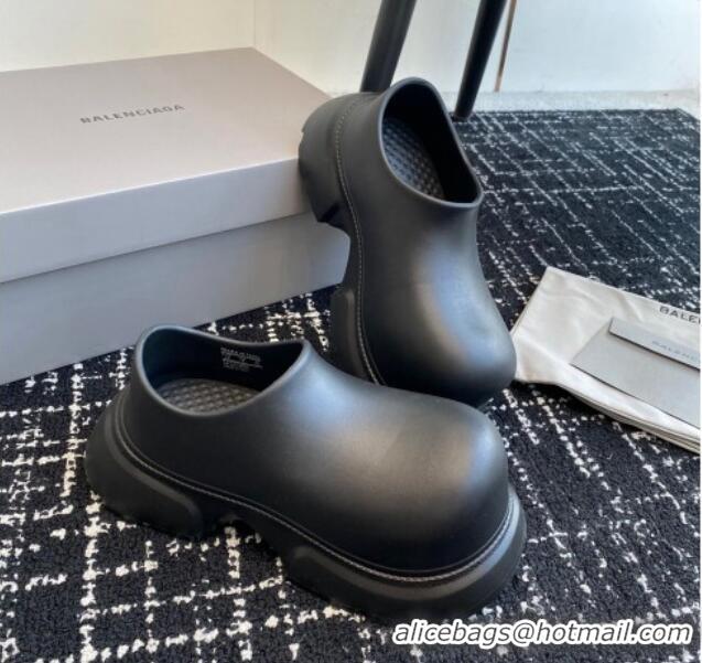 Buy Luxury Balenciaga Rubber Mules Black 903026