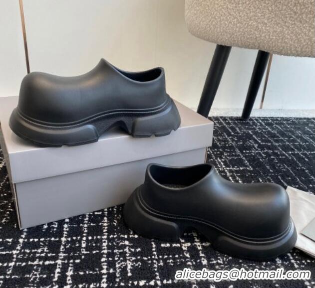 Buy Luxury Balenciaga Rubber Mules Black 903026