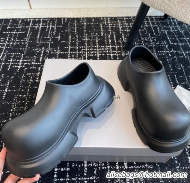 Buy Luxury Balenciaga Rubber Mules Black 903026