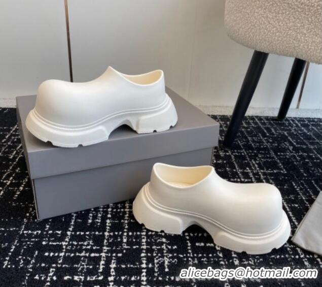 Grade Quality Balenciaga Rubber Mules White 903028