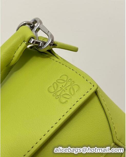 Big Discount Loewe Mini Puzzle Bag in Classic Calfskin 9310 Meadow Green 2024