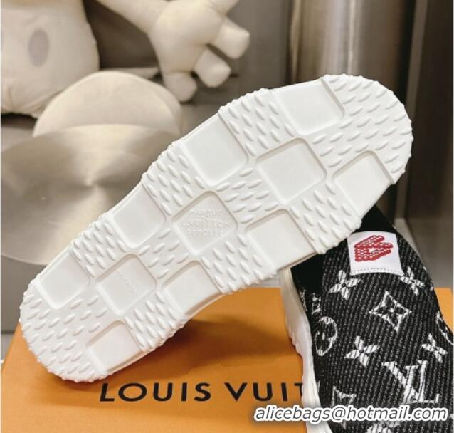 Buy Luxury Louis Vuitton Men's LV Space Lander Slip On Sneakers in Monogram Denim Black 724102