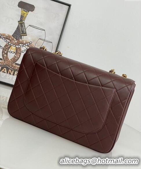 Newly Launched Chanel Vintage Lambskin Flap bag A2222 Brown 2024