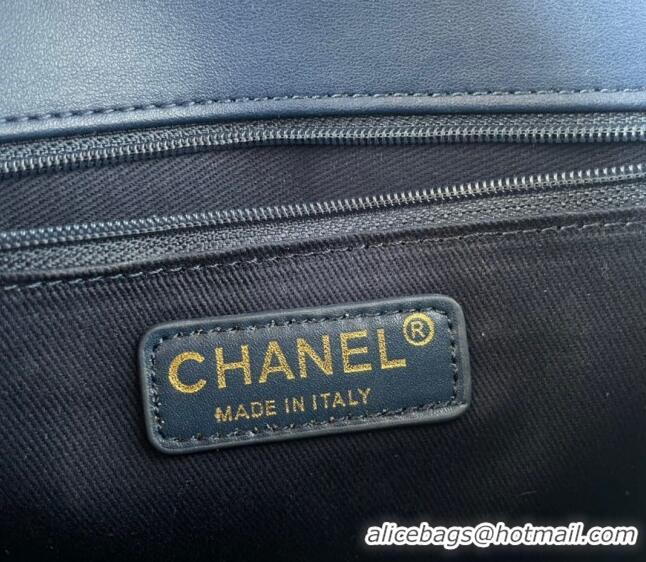 Market Sells Chanel Washed Denim Mini Flap Messenger bag AS5131 Blue 2024