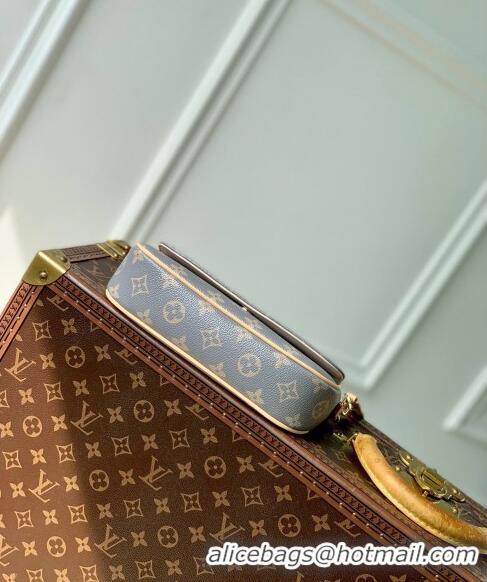 Promotional Louis Vuitton Wallet on Chain Ivy Mini Bag in Trianon Grey Canvas M12778 2024